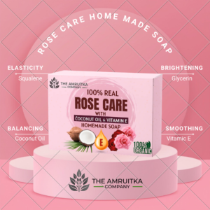 Amrutika Rose Care Handmade Soap Bulk Only